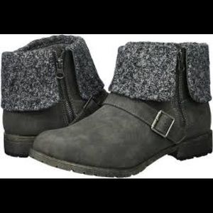 Rocket Dog Bentley Eagle Charcoal Boots